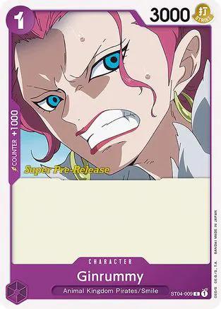 Ginrummy (ST04-009) - Super Pre-Release Starter Deck 4: Animal Kingdom Pirates