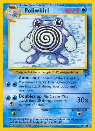 Poliwhirl 057/130 - Base Set 2