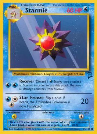 Starmie 094/130 - Base Set 2