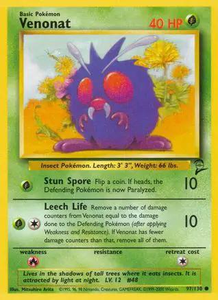 Venonat 097/130 - Base Set 2