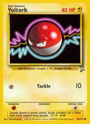 Voltorb 098/130 - Base Set 2