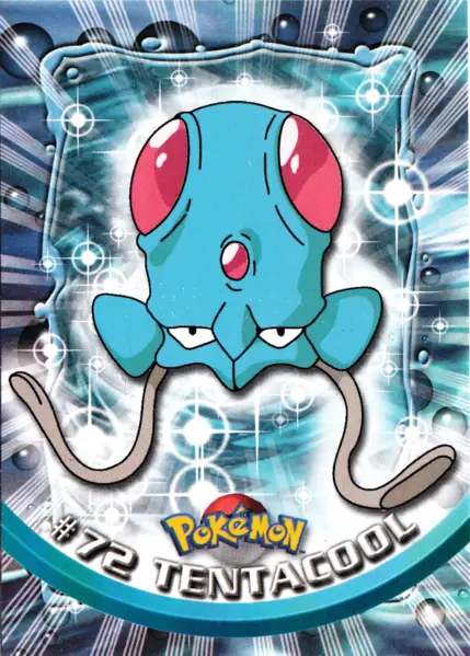Tentacool (72) [Topps TV Animation Edition Series 1 (Fourth Print)]