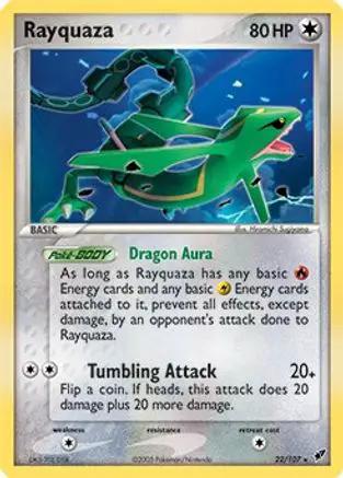 Rayquaza 022/107 - Deck Exclusives Holofoil