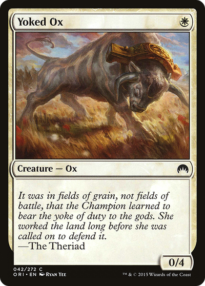 Yoked Ox (ORI-042) - Magic Origins