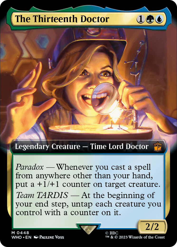 The Thirteenth Doctor (WHO-448) - Doctor Who: (Extended Art) Foil