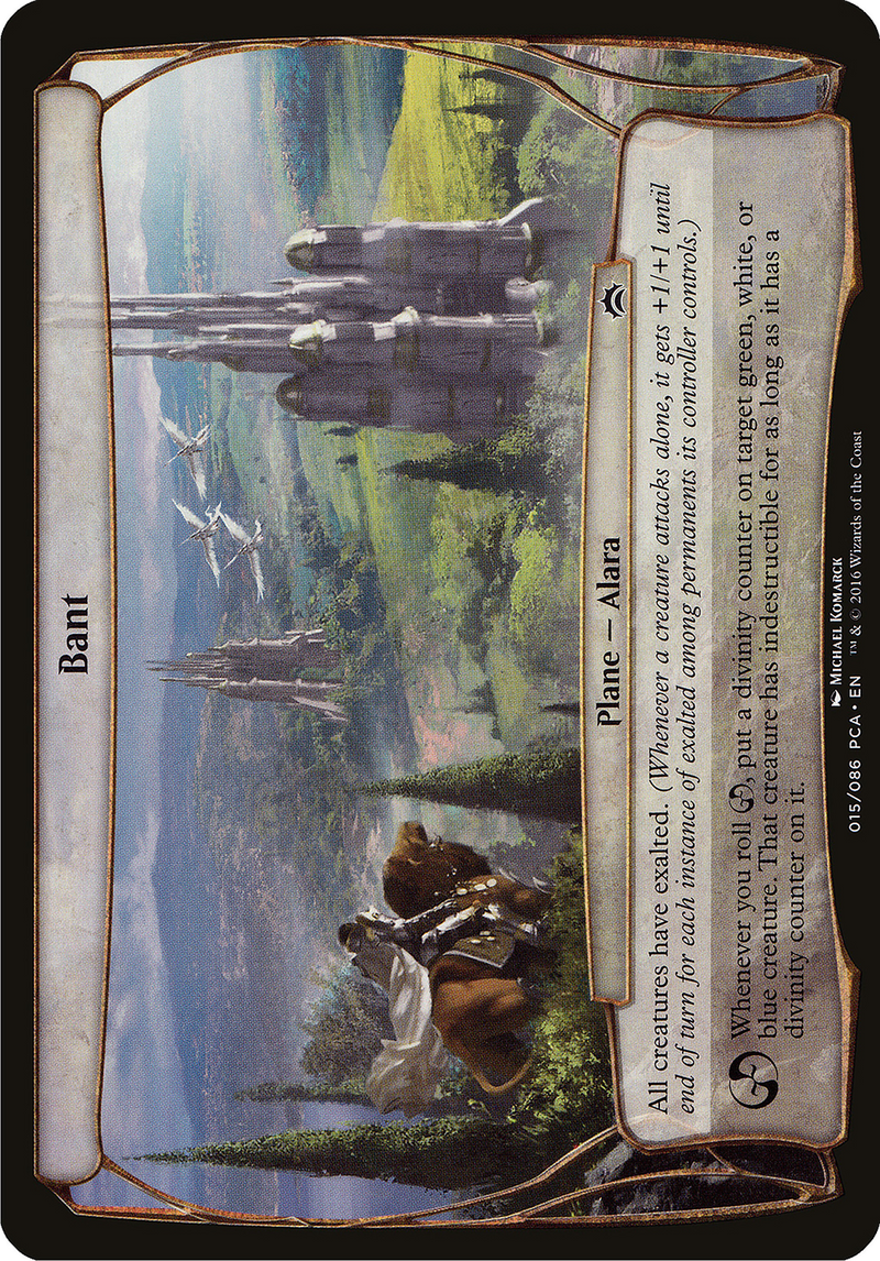 Bant (OVER-015) - Planechase Anthology Planes