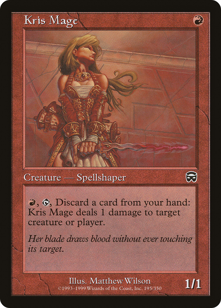 Kris Mage (MMQ-195) - Mercadian Masques