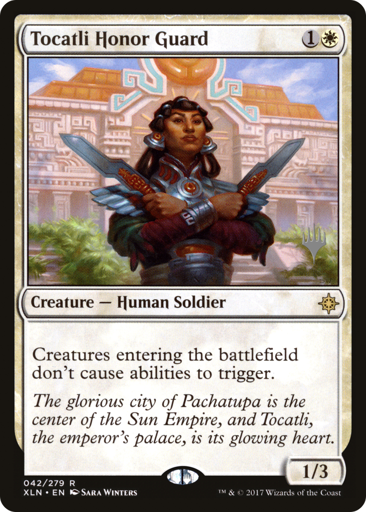 Tocatli Honor Guard (PPM20-42P) - Ixalan Promos