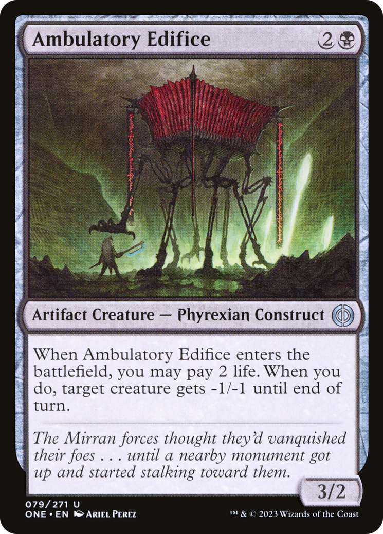 Ambulatory Edifice (ONE-079) - Phyrexia: All Will Be One