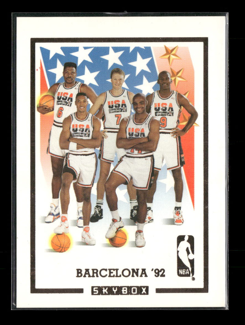 1991-92 SkyBox Team USA Card #NNO