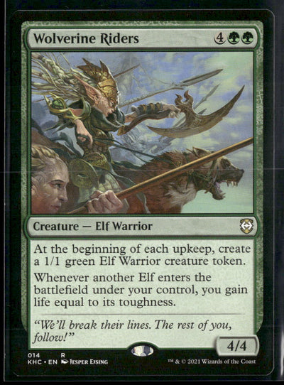 Commander: Kaldheim Wolverine Riders #14