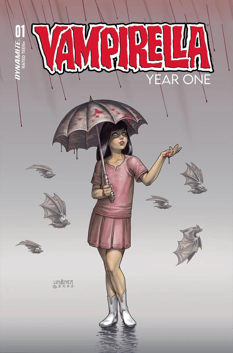 Vampirella Year One #1 H 1:10 Joseph Michael Linsner Original Variant (07/27/2022) Dynamite