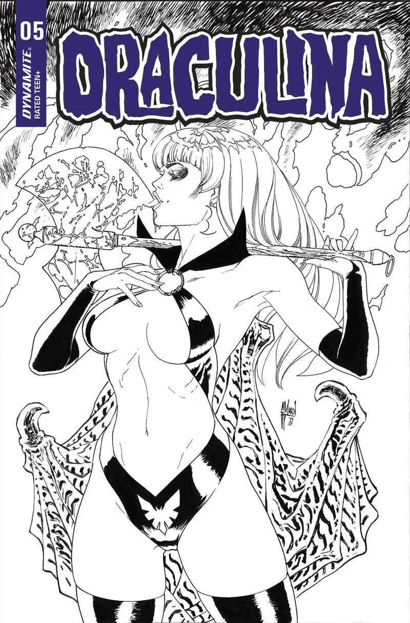 Draculina #5 G 1:20 Guillem March B&W Variant (08/10/2022) Dynamite