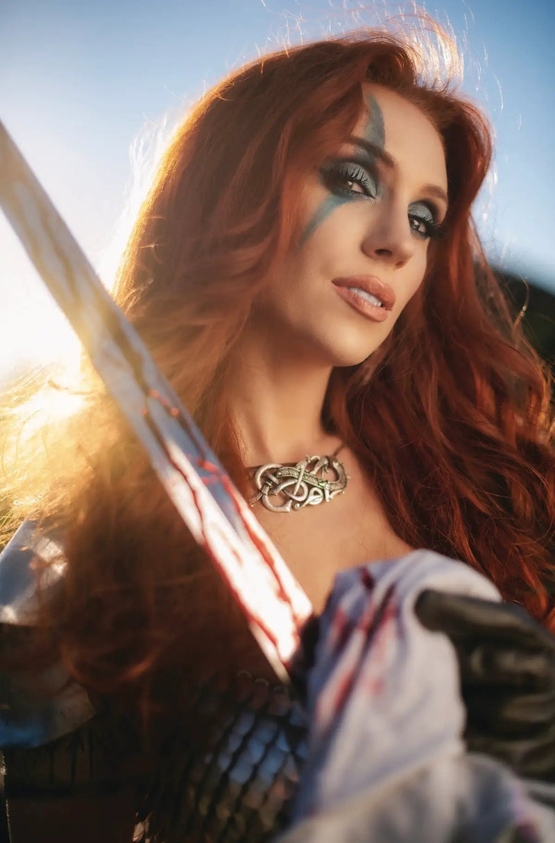 Immortal Red Sonja #4 H 1:20 Cosplay Virgin Variant (07/13/2022) Dynamite