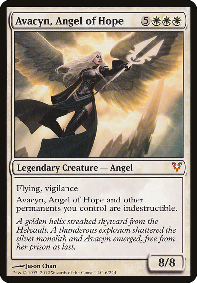 Avacyn, Angel of Hope (OVER-006) - Open the Helvault