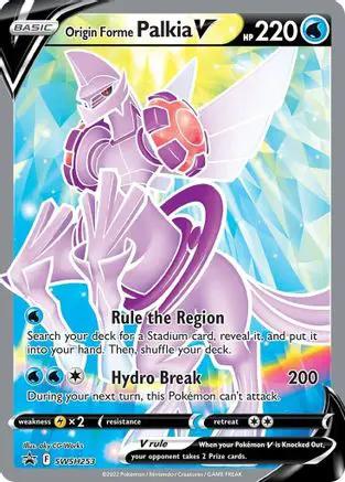 Origin Forme Palkia V SWSH253/307 - SWSH Sword & Shield Promo Cards Holofoil