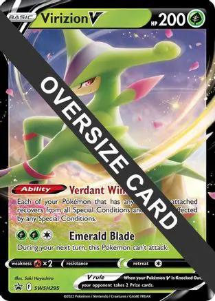 Virizion V SWSH295 - Jumbo Cards Holofoil