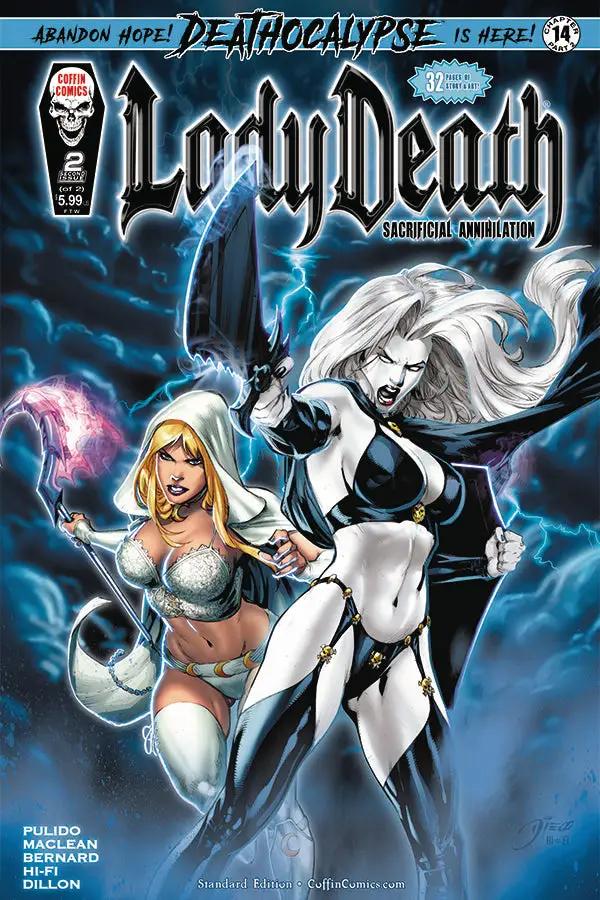 Lady Death Sacrificial Annihilation #2 (Of 2) A Diego Bernard (07/06/2022) Coffin