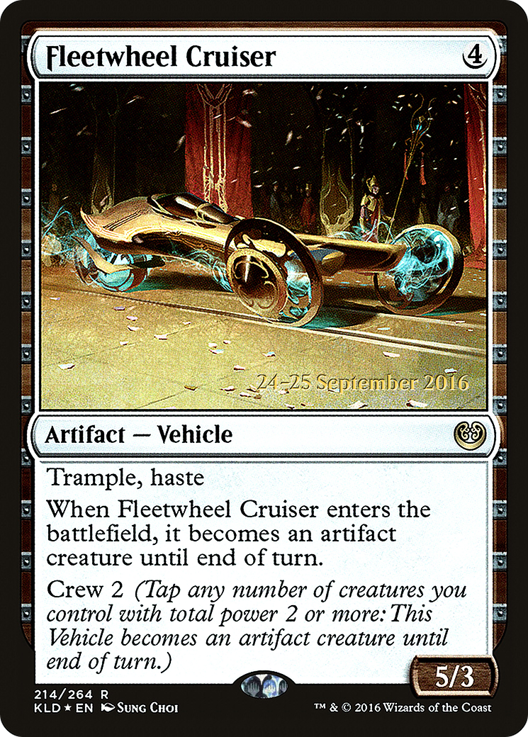 Fleetwheel Cruiser (PRE-214S) - Kaladesh Promos Foil