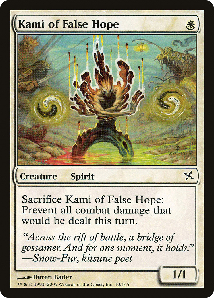 Kami of False Hope (BOK-010) - Betrayers of Kamigawa
