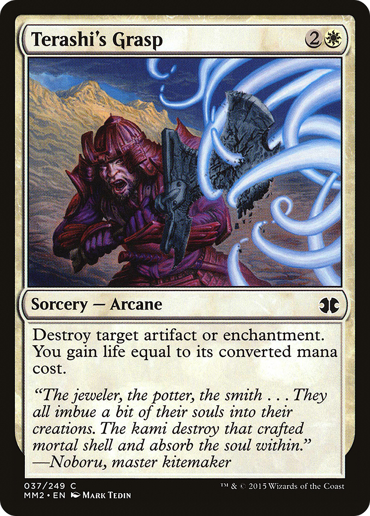 Terashi's Grasp (MM2-037) - Modern Masters 2015