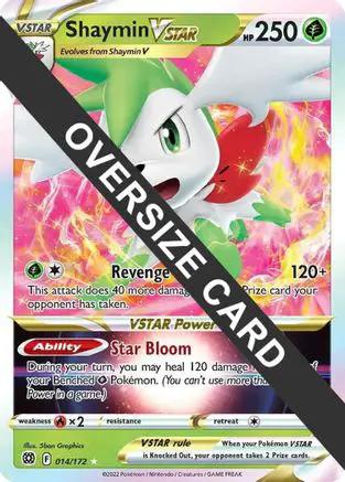 Shaymin VSTAR 014/172 - Jumbo Cards Holofoil