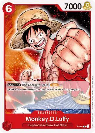 Monkey.D.Luffy (Promotion Pack 2022) (P-001) - One Piece Promotion Cards