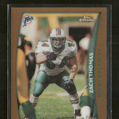 1998 Topps Chrome Zach Thomas #76