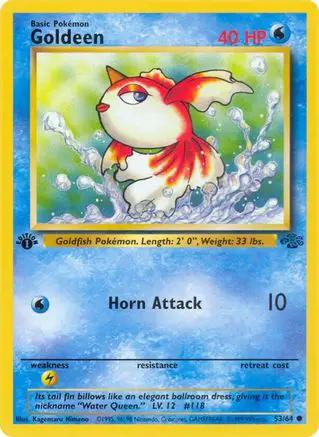 Goldeen 053/64 - Jungle 1st Edition