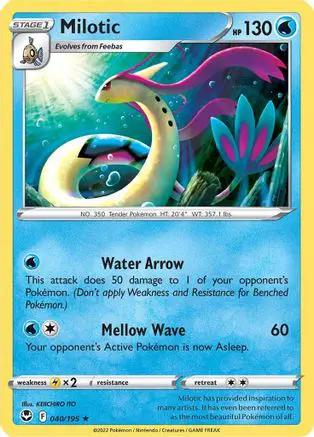 Milotic 040/195 - SWSH12 Silver Tempest Reverse Holofoil