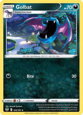 Golbat 104/195 - SWSH12 Silver Tempest