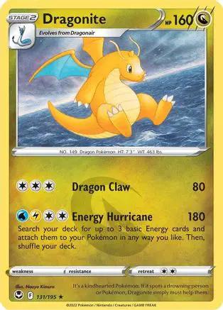 Dragonite 131/195 - SWSH12 Silver Tempest Holofoil
