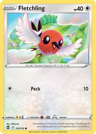 Fletchling 150/195 - SWSH12 Silver Tempest
