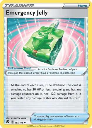 Emergency Jelly 155/195 - SWSH12 Silver Tempest Reverse Holofoil