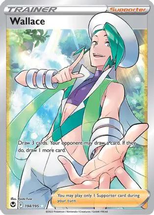 Wallace (Full Art) 194/195 - SWSH12 Silver Tempest Holofoil