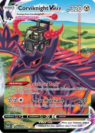 Corviknight VMAX TG19/TG30 - SWSH12 Silver Tempest Trainer Gallery Holofoil