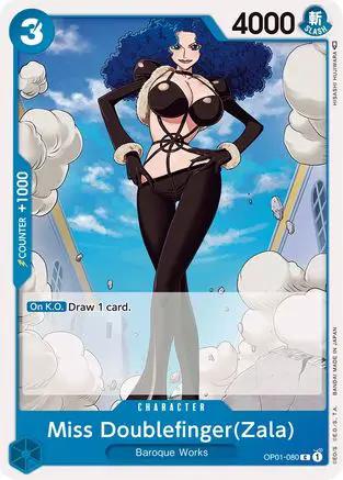 Miss Doublefinger(Zala) (OP01-080) - Romance Dawn