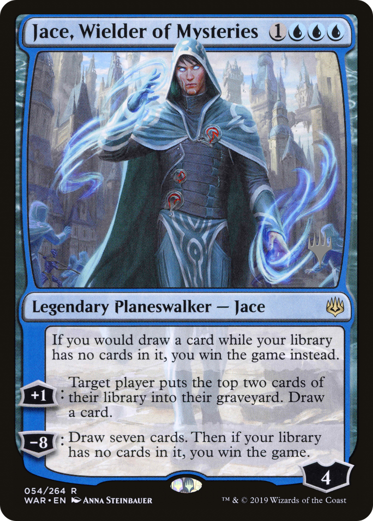 Jace, Wielder of Mysteries (PPELD-54P) - War of the Spark Promos