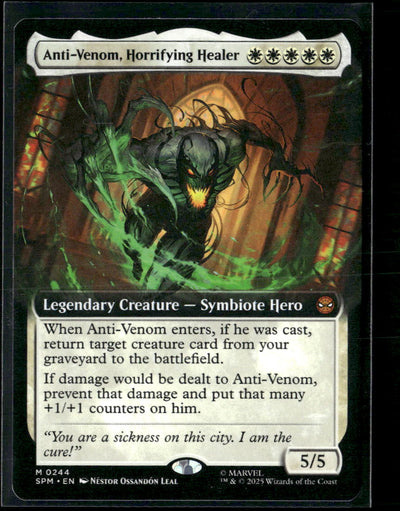 Marvel's Spider-Man Anti-Venom, Horrifying Healer (Extended Art) #244