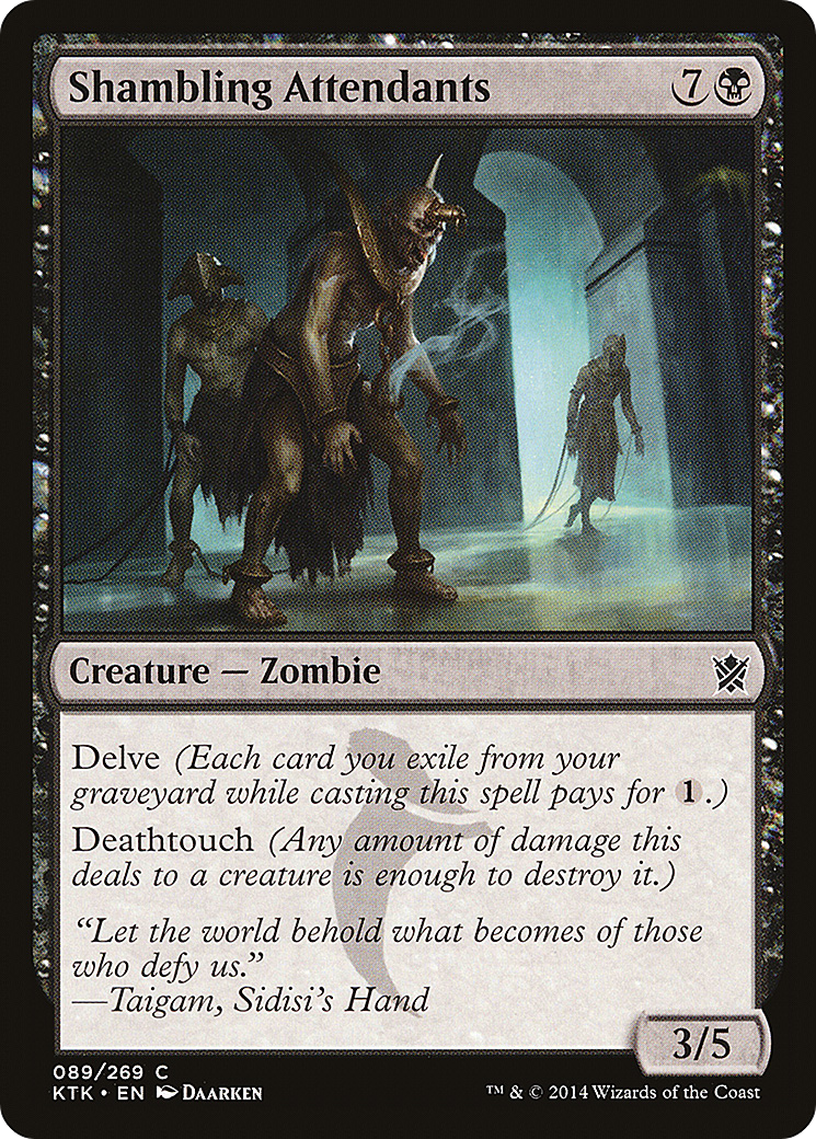 Shambling Attendants (KTK-089) - Khans of Tarkir Foil