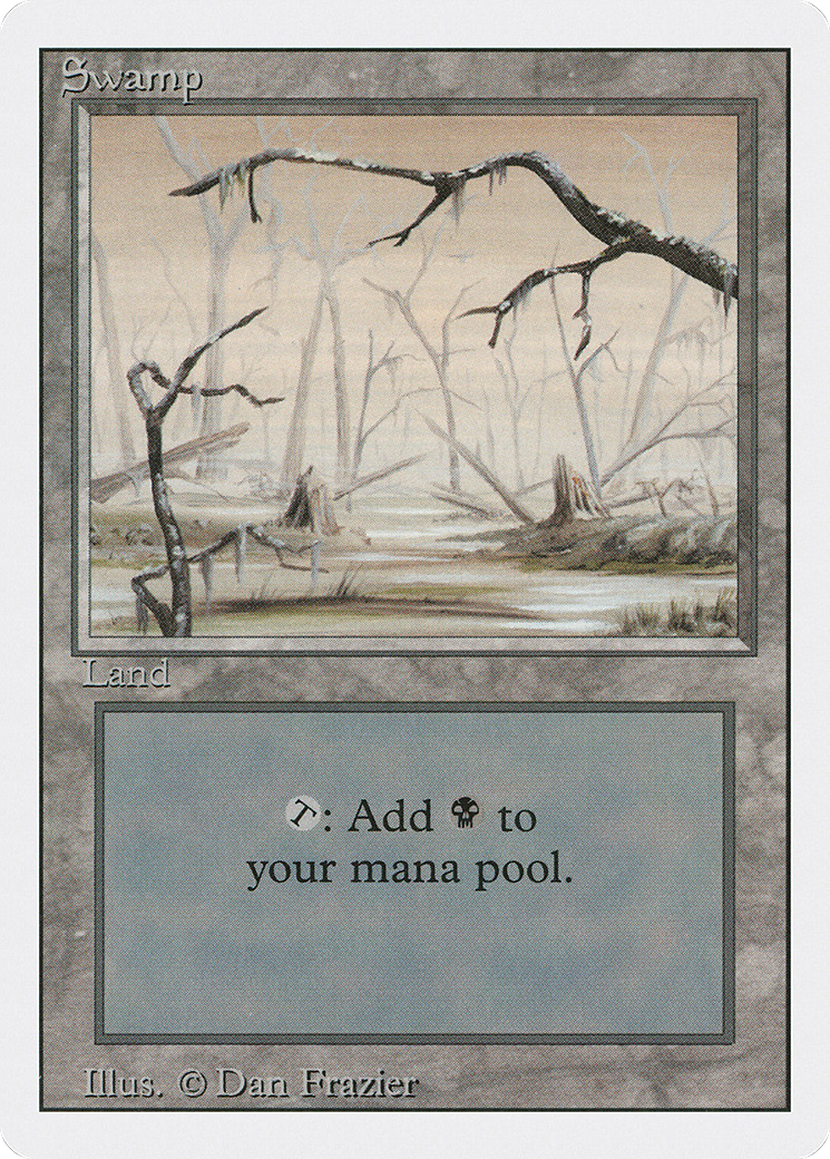 Swamp (3ED-299) - Revised Edition