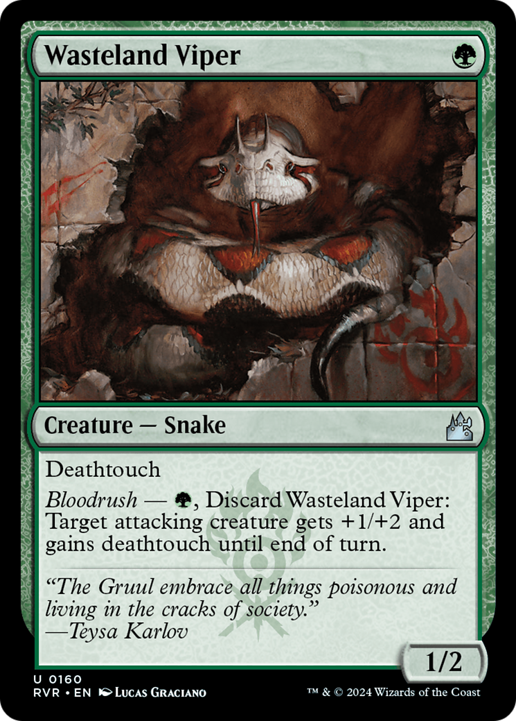 Wasteland Viper (RVR-160) - Ravnica Remastered Foil