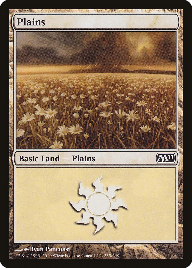 Plains (M11-233) - Magic 2011