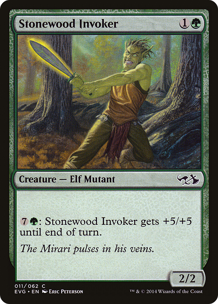 Stonewood Invoker (DD3-011) - Duel Decks Anthology: Elves vs. Goblins
