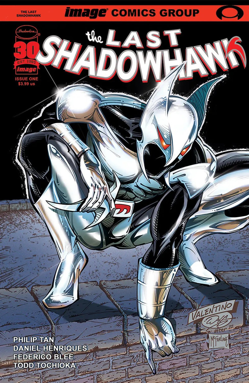 Last Shadowhawk #1 E (30Th Annv One-Shot) Jim Valentino Spider-Man 1 Homage Variant (Mr) (08/17/2022) Image