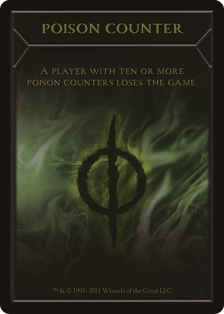 Poison Counter (NPH-005) - New Phyrexia Tokens