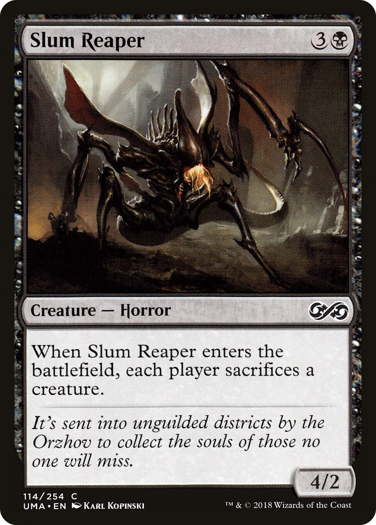 Slum Reaper (UMA-114) - Ultimate Masters Foil