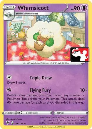 Whimsicott 076 - Prize Pack Series Cards