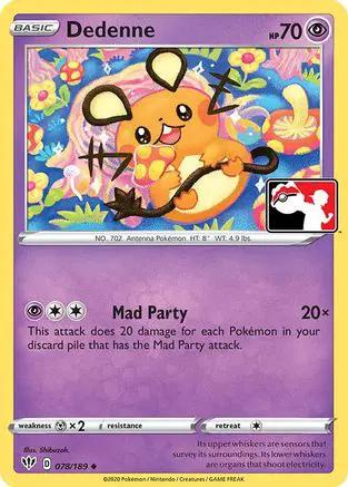 Dedenne 078 - Prize Pack Series Cards Holofoil