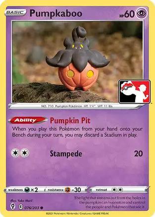 Pumpkaboo 076 - Prize Pack Series Cards - Holofoil